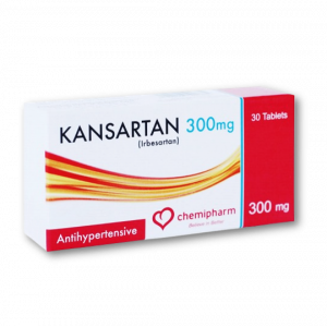 KANSARTAN 300 MG ( IRBESARTAN ) 30 TABLETS